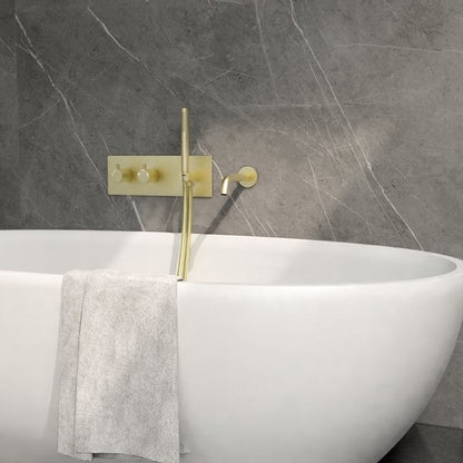 Moderne Inbouw Badkraan met Handdouche  Compleet Inbouwsysteem - Luxurysanitair