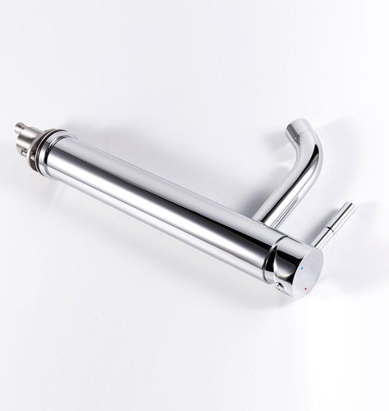 Wastafelkraan Rocco Opbouw Hoog Rond - Luxurysanitair