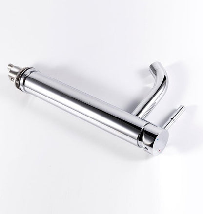 Wastafelkraan Rocco Opbouw Hoog Rond - Luxurysanitair