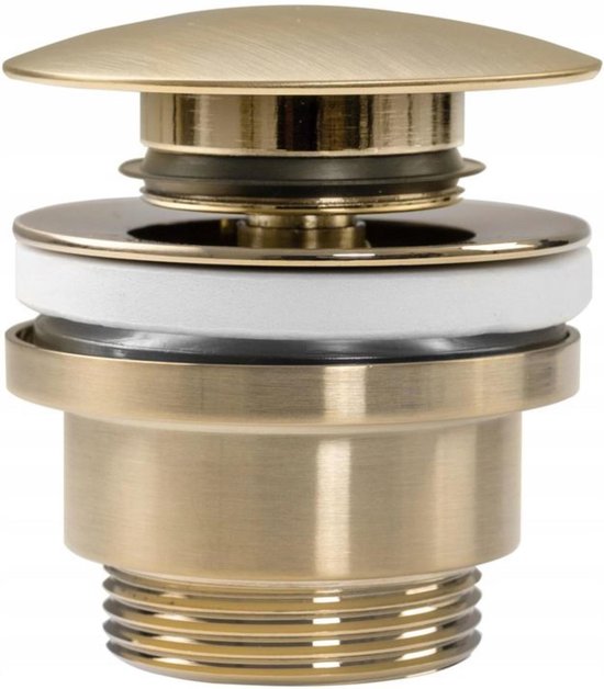 REA Wastafel Afvoerplug Clickwaste Universeel - Luxurysanitair
