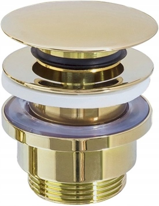 REA Wastafel Afvoerplug Clickwaste Universeel - Luxurysanitair