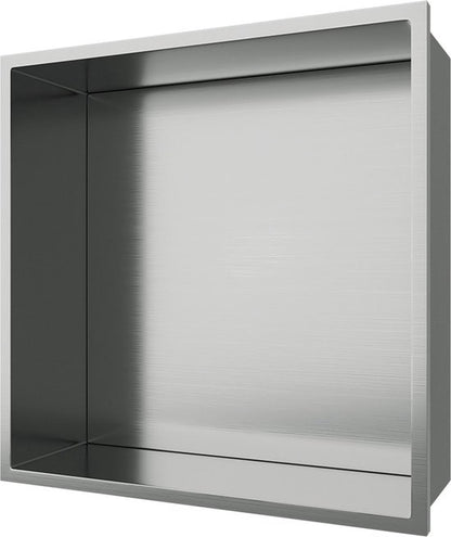 Badkamer Nishoek Roestvrij Staal 30x30x7 cm - Luxurysanitair