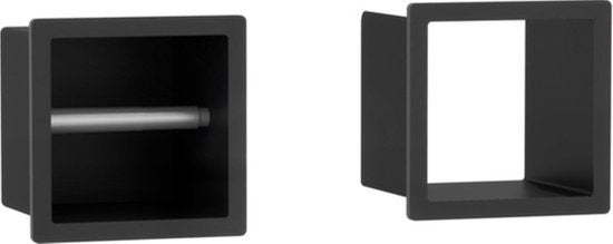 Inbouw Reserve- en Toiletrolhouder - Luxurysanitair