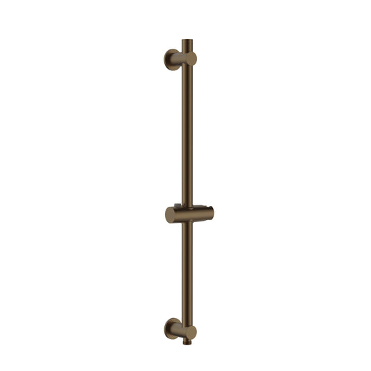 UNIFORMA DOUCHEGLIJSTANG - MET WATERAANSLUITING - 69 CM - BRUIN BRONS (PVD)