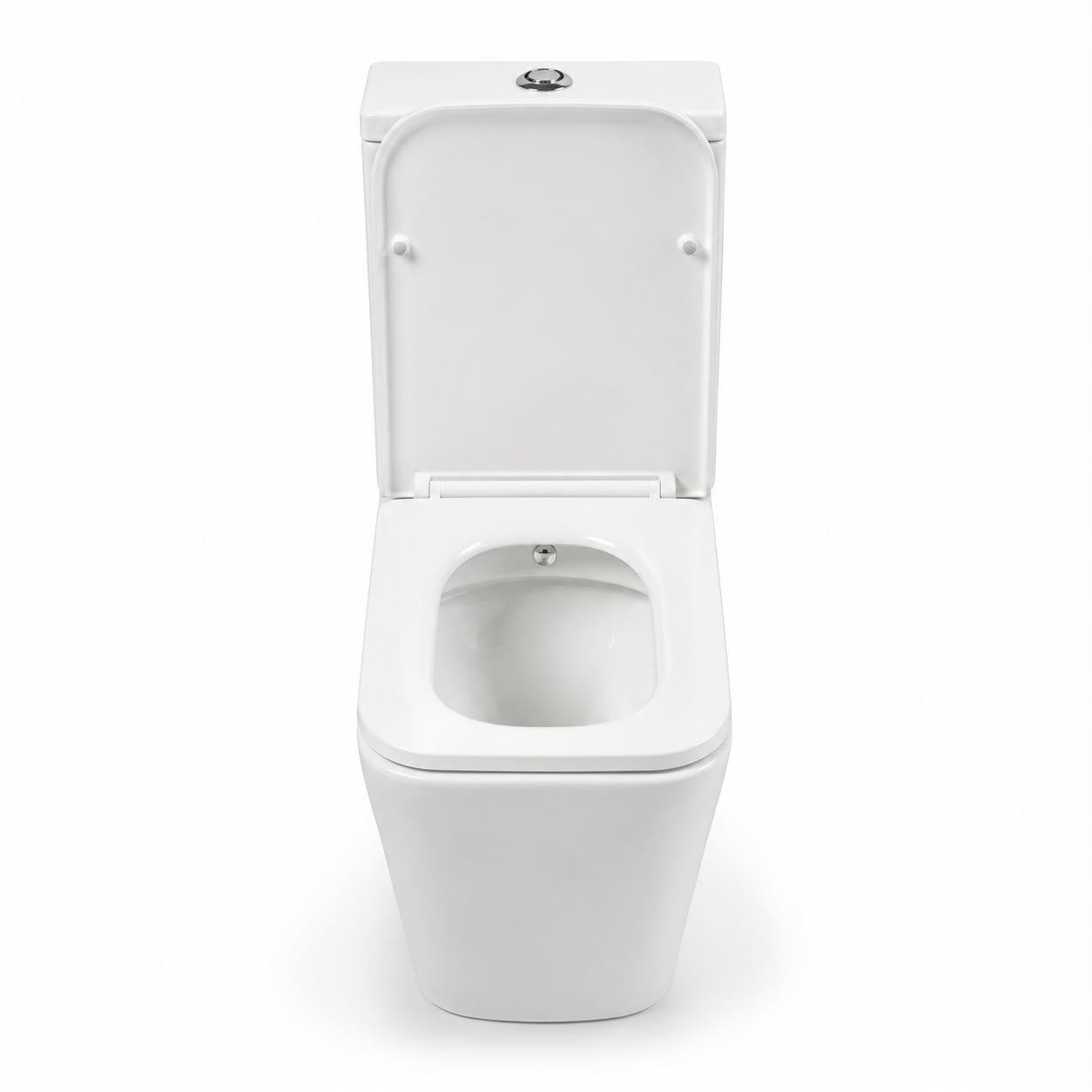 Moderne Staande Toilet Compleet Set Rimless Spoeling Wit MET Geintegreerde Bidet