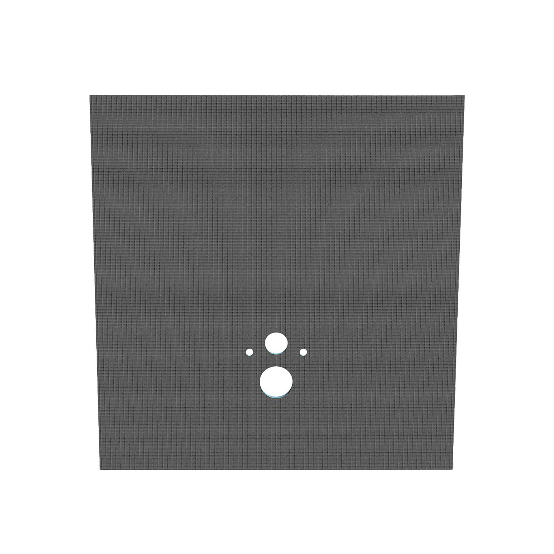 Bouw en Isolatieplaat Hangtoilet Waterdicht 1200x1300x20mm - Grijs - Luxurysanitair