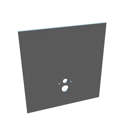 Bouw en Isolatieplaat Hangtoilet Waterdicht 1200x1300x20mm - Grijs - Luxurysanitair