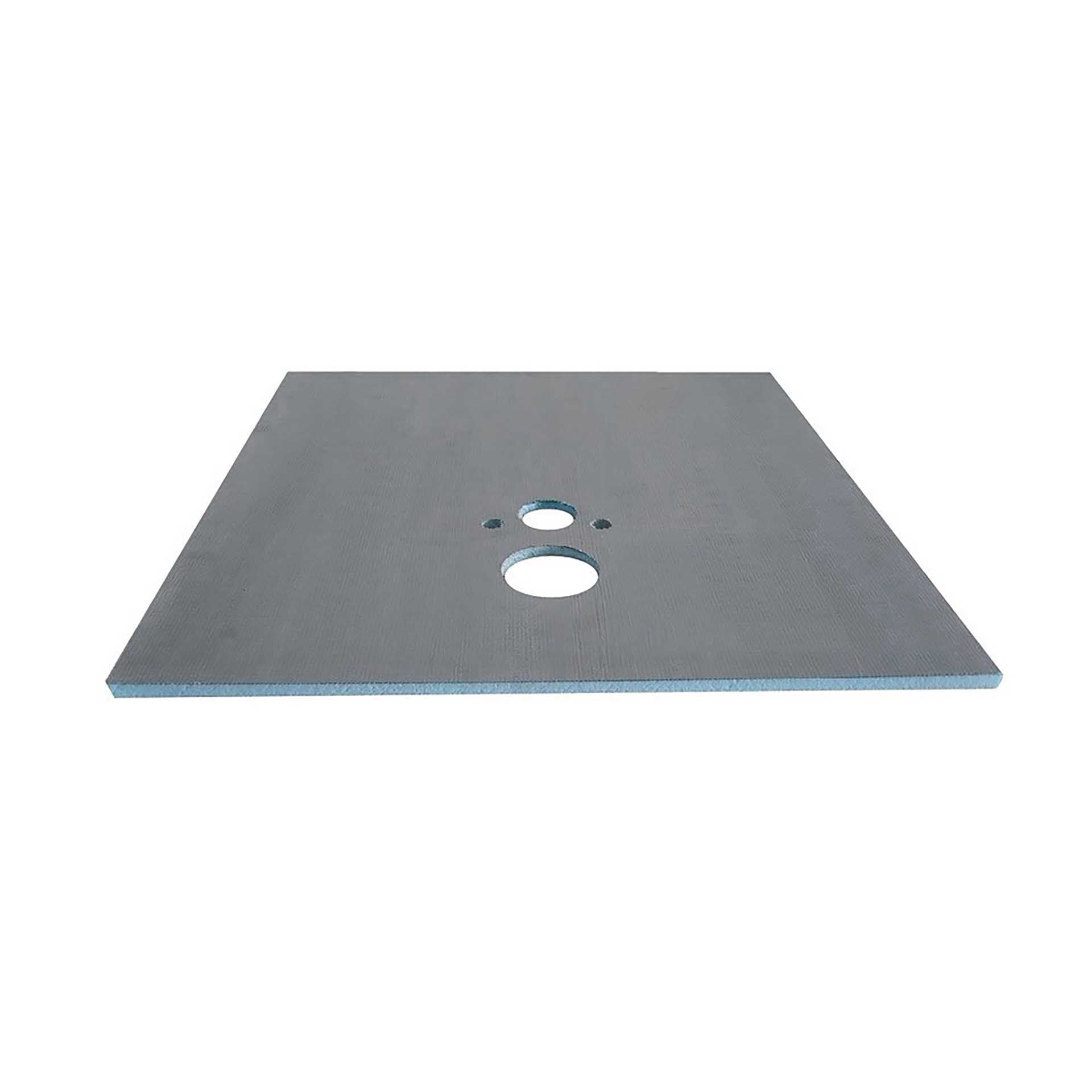 Bouw en Isolatieplaat Hangtoilet Waterdicht 1200x1300x20mm - Grijs - Luxurysanitair