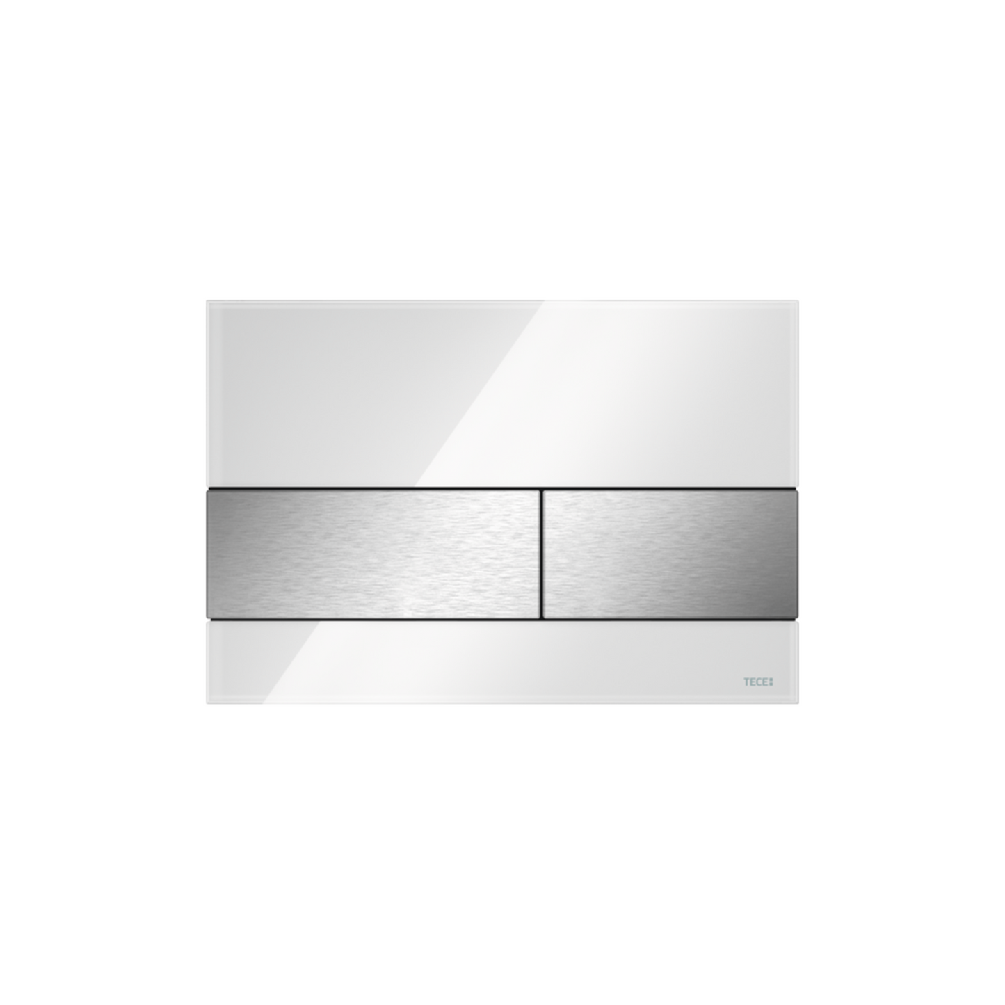 Tecesquare WC-Bedieningsplaat Van Glas Voor Duospoeltechniek - Luxurysanitair
