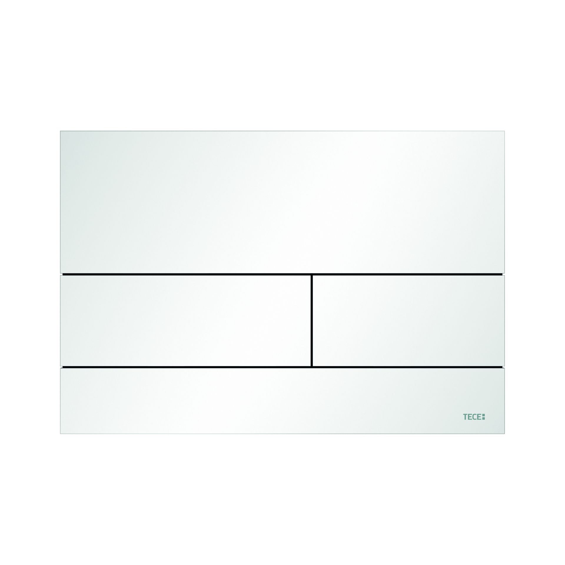 Tecesquare II Metaal WC-Bedieningsplaat Voor Duospoeltechniek - Luxurysanitair