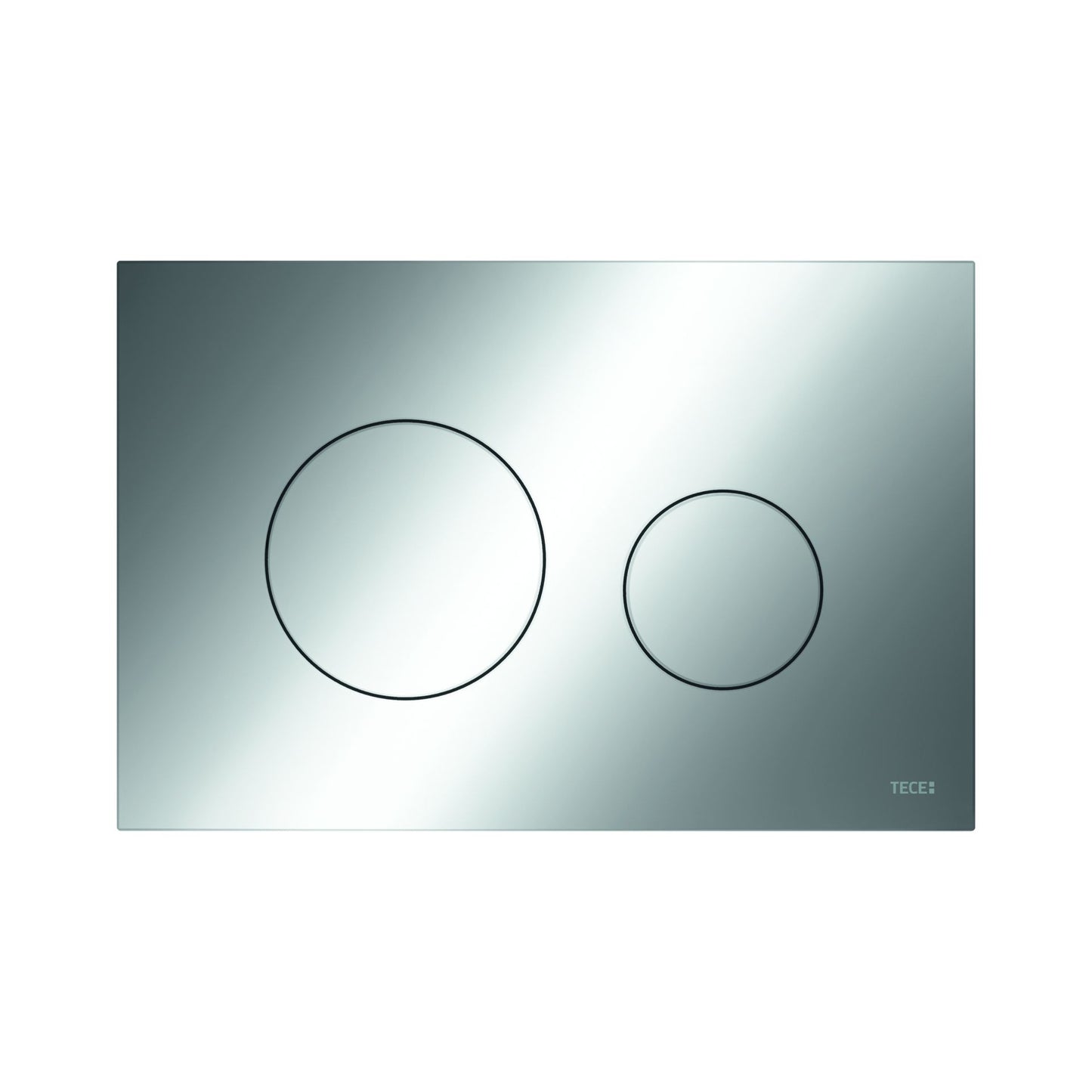 Teceloop WC-Bedieningsplaat Duospoeltechniek Kunststoff - Luxurysanitair