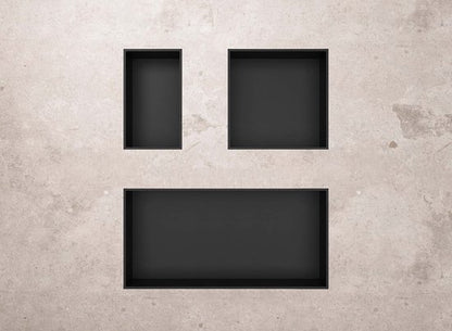 Badkamer Nishoek Roestvrij Staal 30x30x7 cm - Luxurysanitair