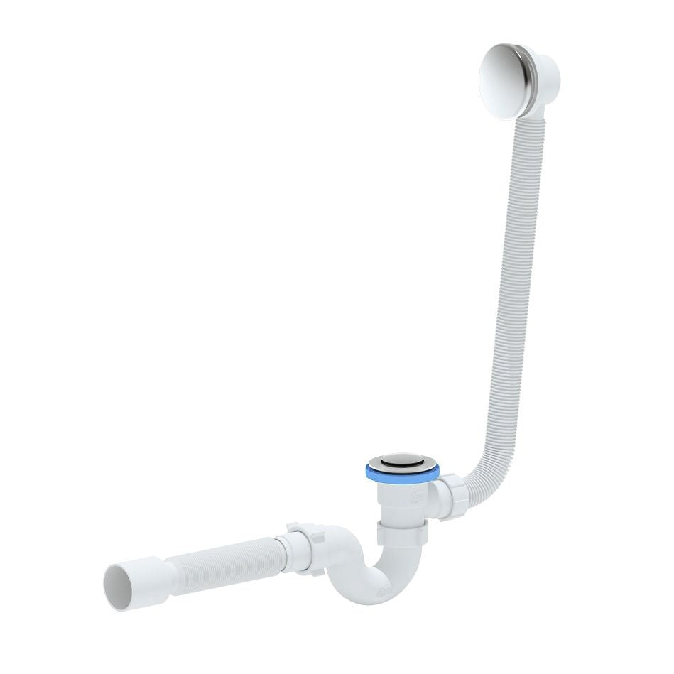 Aloni Flexibele Bad Sifon Met Crepine Ø50mm - Luxurysanitair