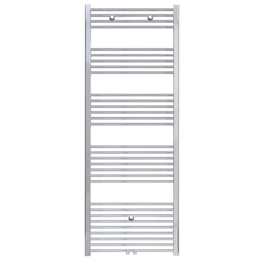 Belgrad Handdoekradiator Midden Aansluiting 1800x600 - Chroom - Luxurysanitair