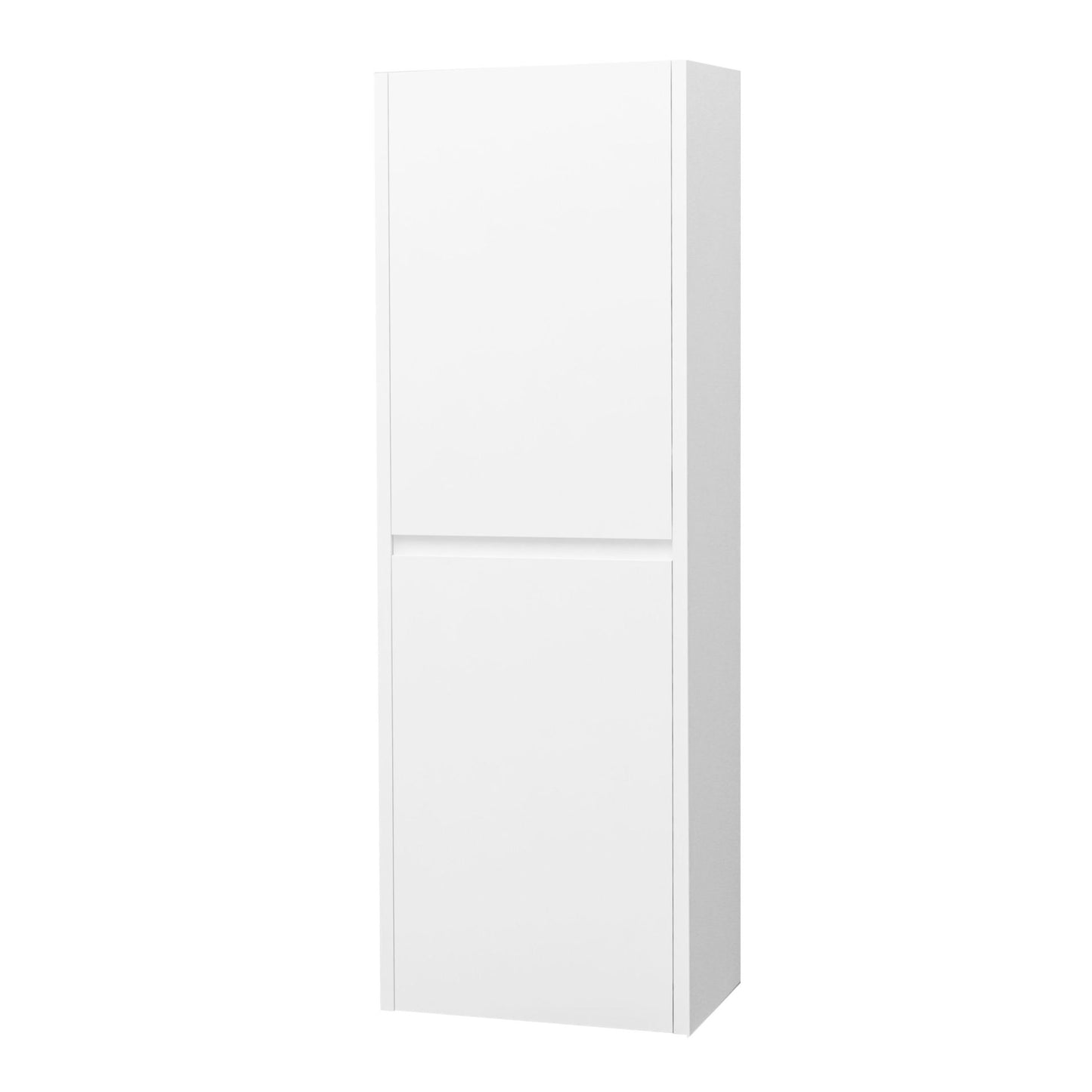 Aloni Hayat Kolomkast 2 Deuren Greeploos Soft Close Omkeebaar - 35x135x35cm - Luxurysanitair