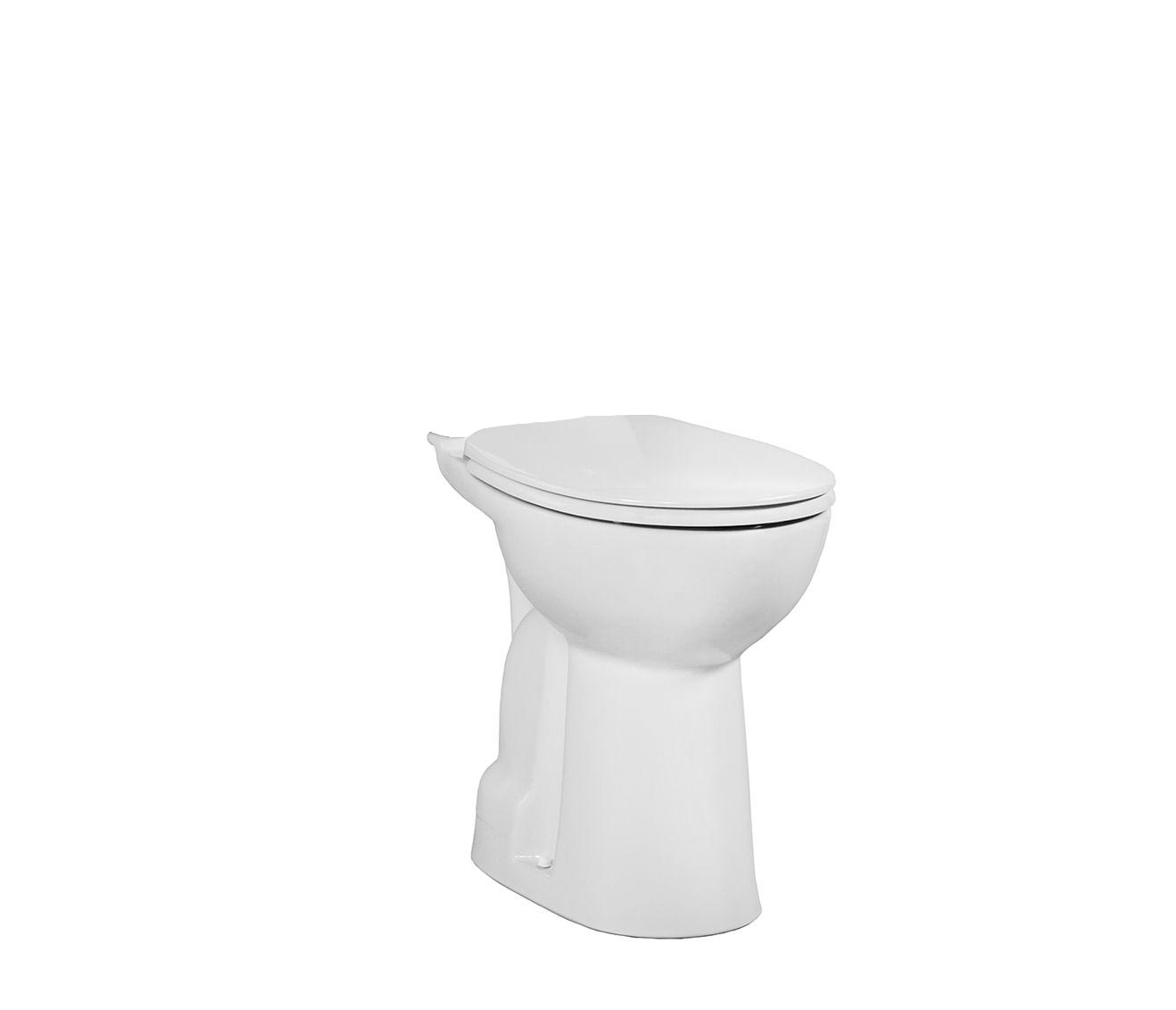 Creavit Hoog Staande WC Onderpor Zonder Bidet S-Trap - Wit - Luxurysanitair