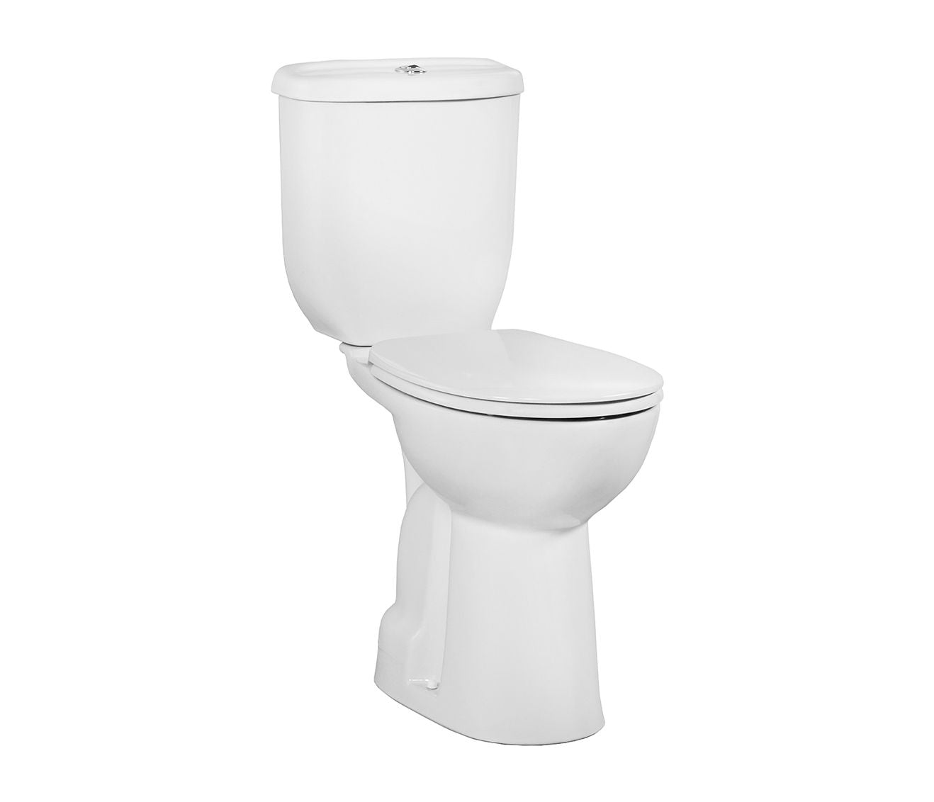 Creavit Hoog Staande WC Onderpor Met Bidet S-Trap - Wit - Luxurysanitair