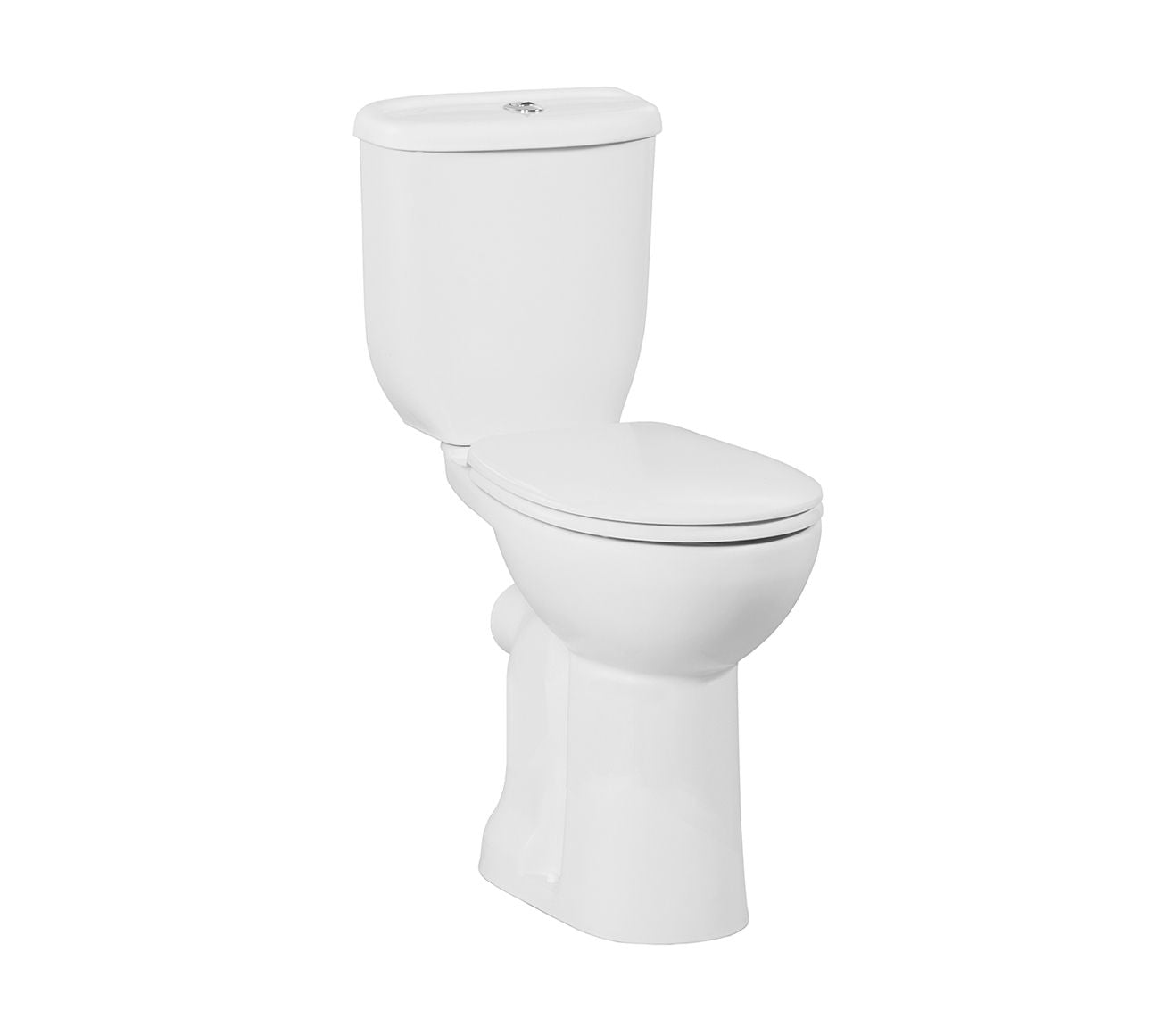 Creavit Hoog Staande WC Onderpor Zonder Bidet P-Trap - Wit - Luxurysanitair