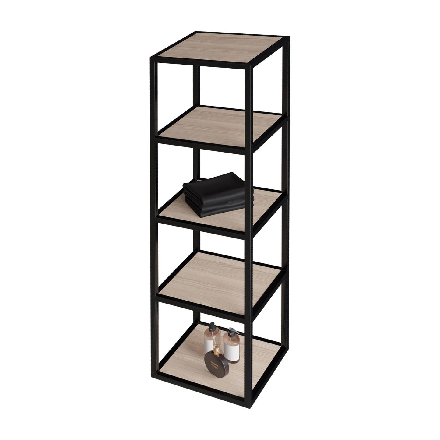 Aloni Sharp Kolomkast (30x35x135cm) - Hazelnoot - Luxurysanitair
