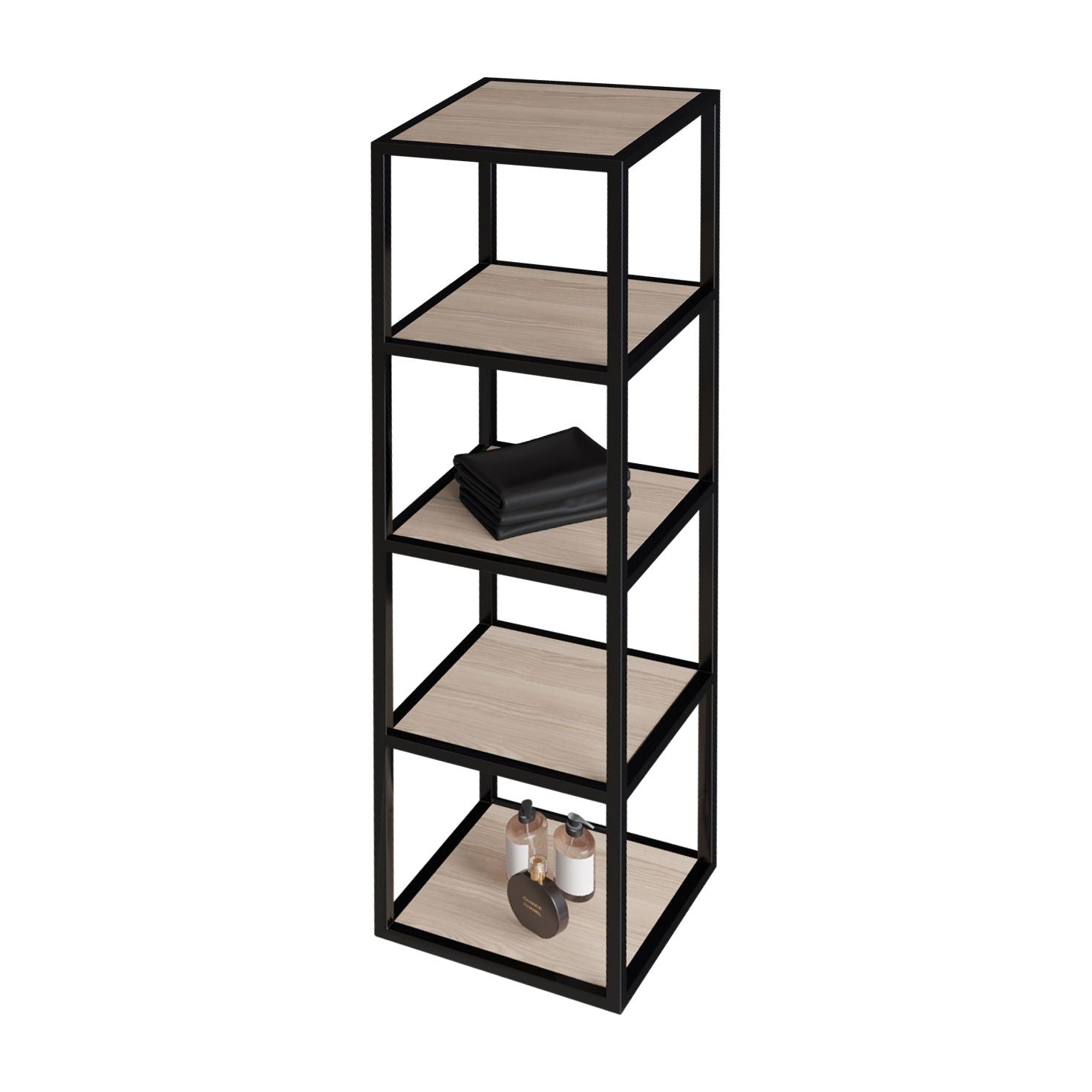 Aloni Sharp Kolomkast (30x35x135cm) - Hazelnoot - Luxurysanitair