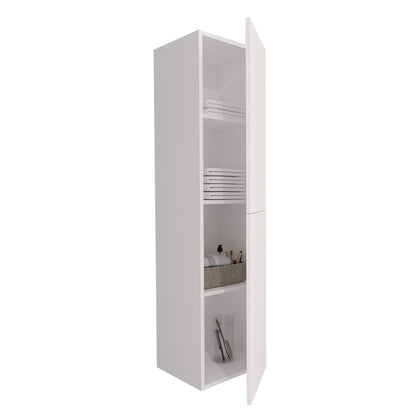 Elite Kolomkast Met Horizontaal Relief (160CM) - Luxurysanitair
