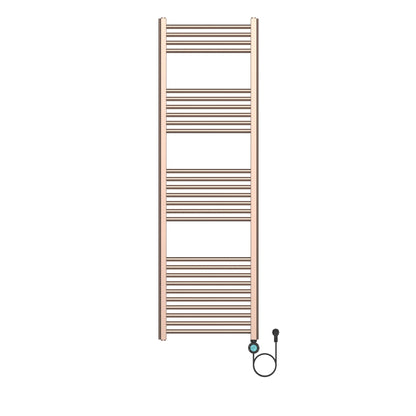 Belrad Elektrische Handdoekdroger Met Digitale Programeerbare Thermostaat Smart Wifi Aansluiting Rechts 700W - 1600x500mm - Luxurysanitair