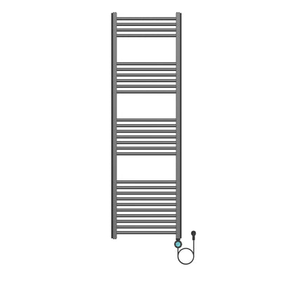 Belrad Elektrische Handdoekdroger Met Digitale Programeerbare Thermostaat Smart Wifi Aansluiting Rechts 700W - 1600x500mm - Luxurysanitair