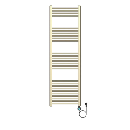 Belrad Elektrische Handdoekdroger Met Digitale Programeerbare Thermostaat Smart Wifi Aansluiting Rechts 700W - 1600x500mm - Luxurysanitair