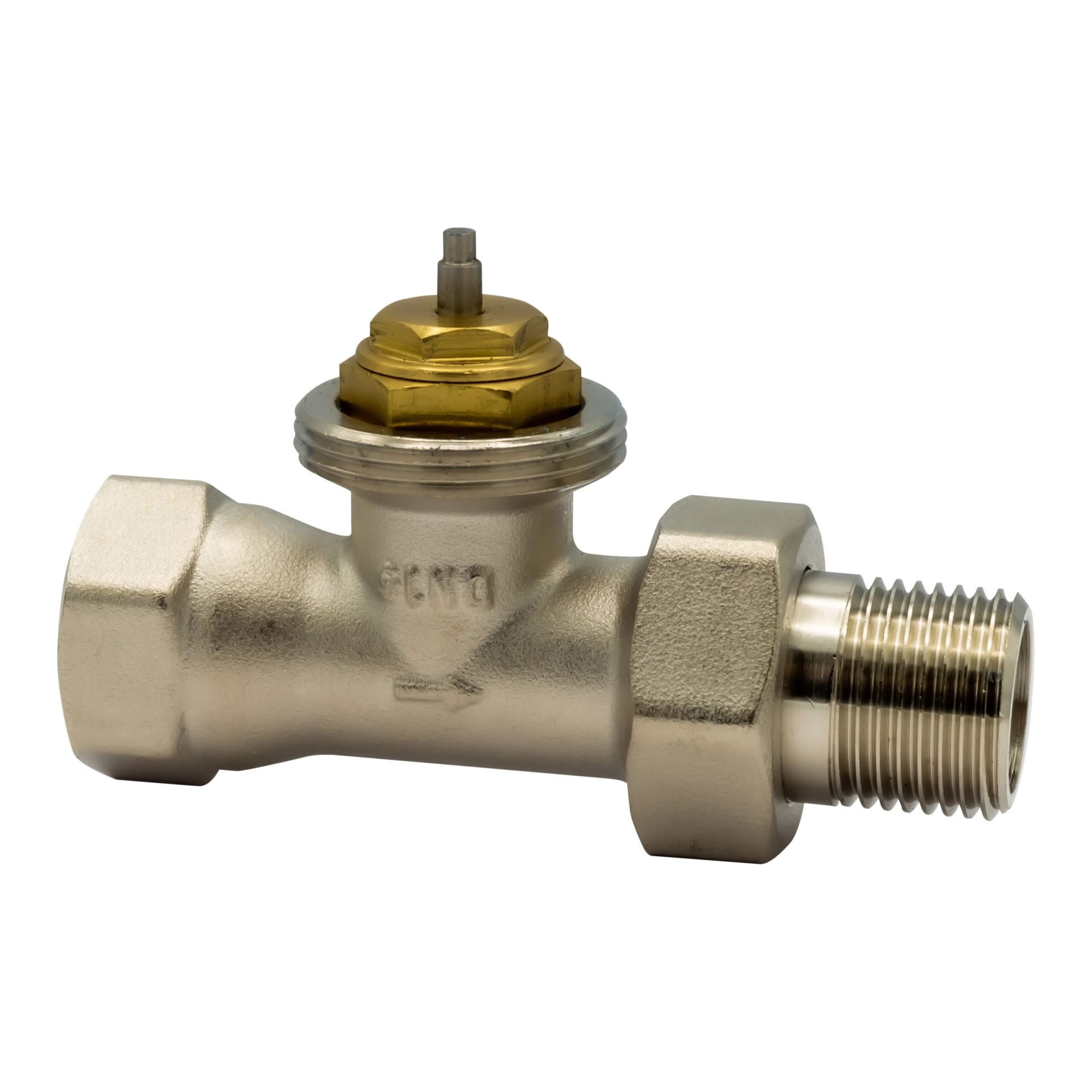 Radiatorkraan Recht 1/2"MV - Luxurysanitair