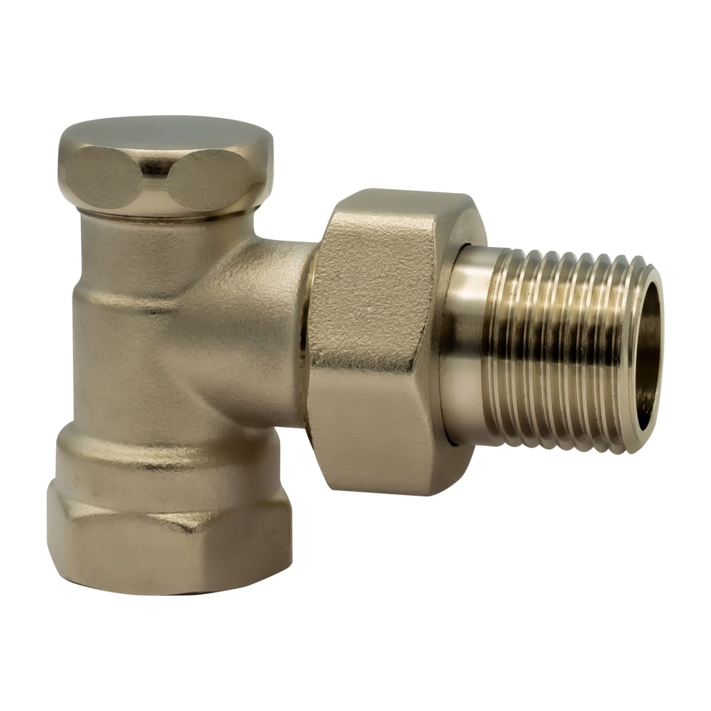 Retourkraan Haaks 1/2"MV - Luxurysanitair
