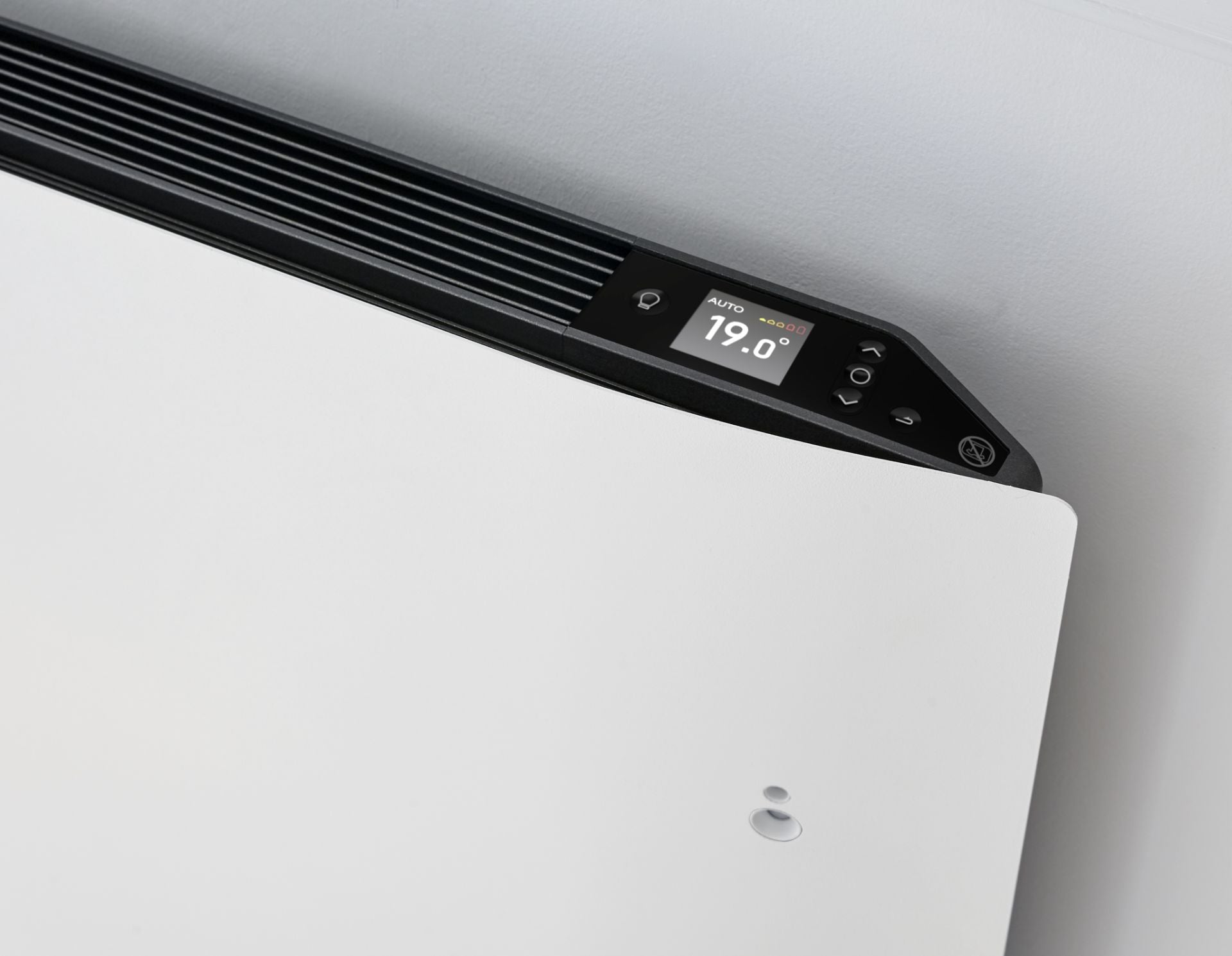 Atlantic Elektrische Radiator Wit Muur Met Stekker + Program 2000W-BxH:119x56,5 - Luxurysanitair