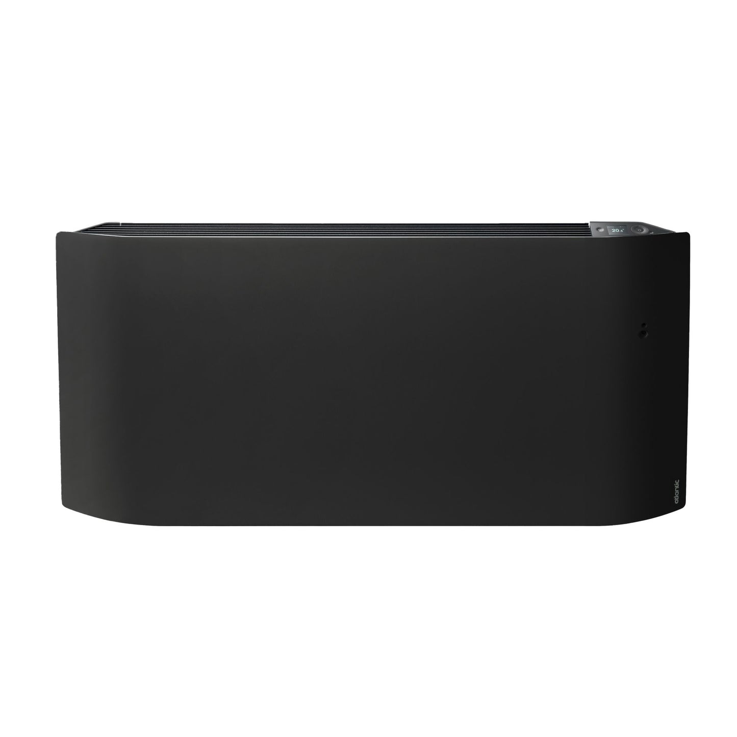 Atlantic Elektrische Radiator Zwart Wandmodel Met Stekker + Program 2000W-BxH:119x56,5 - Luxurysanitair