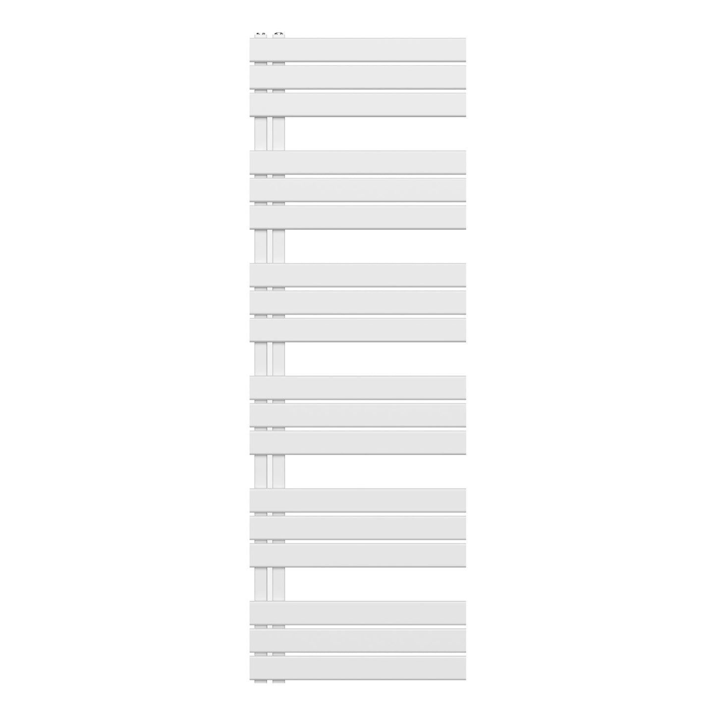 Handdoek Radiator Links Aansluiting/Comb Wit 1800x600 1021W - Luxurysanitair