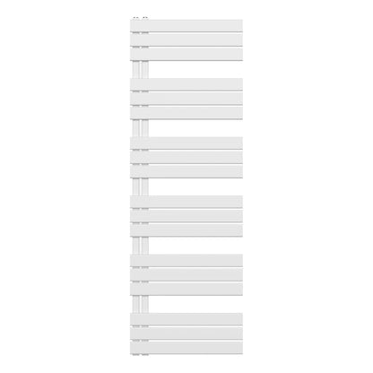 Handdoek Radiator Links Aansluiting/Comb Wit 1800x600 1021W - Luxurysanitair