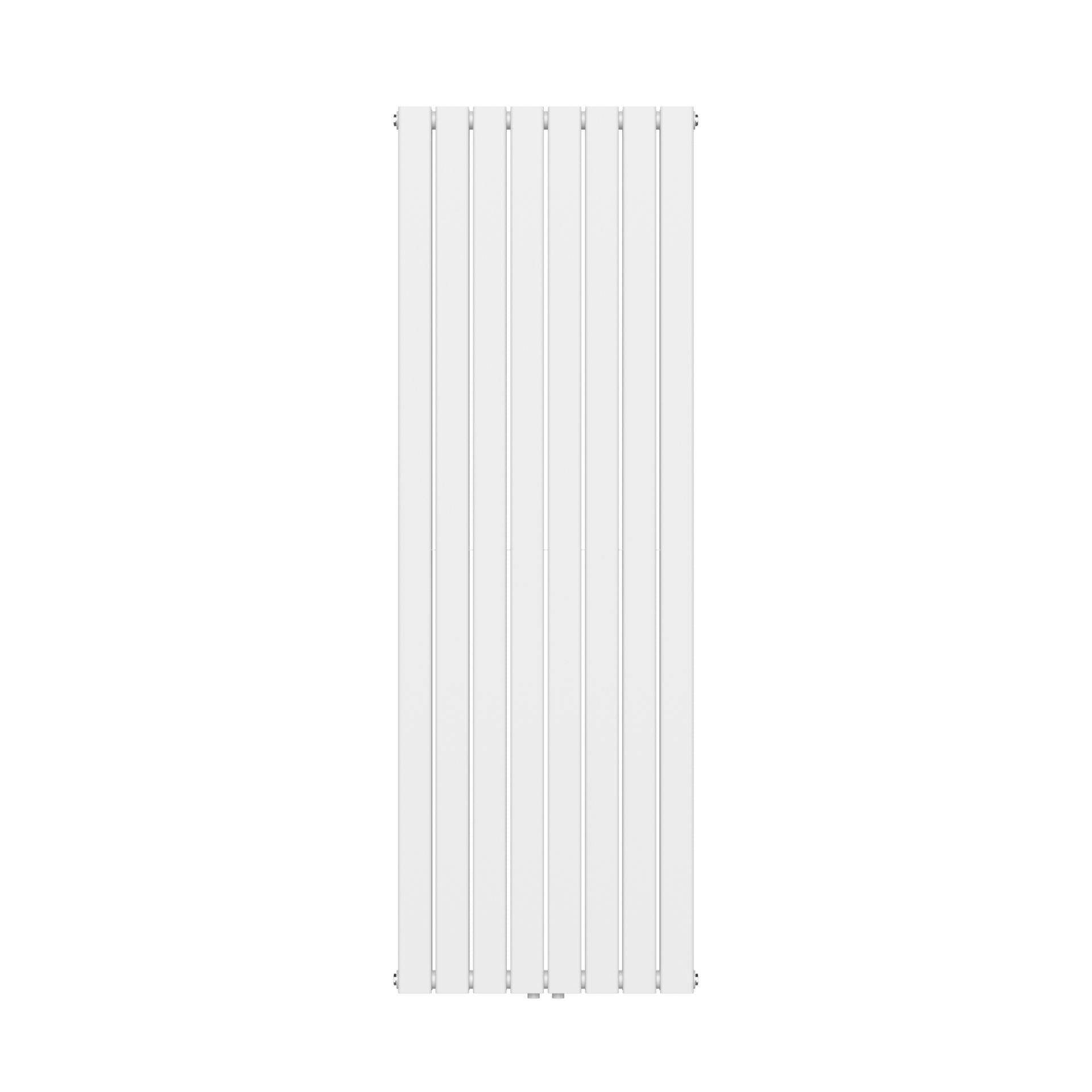 Verticaal Vierkant Dubbelzijdig Wit 1800x608 Middenaansluiting 2164W - Luxurysanitair
