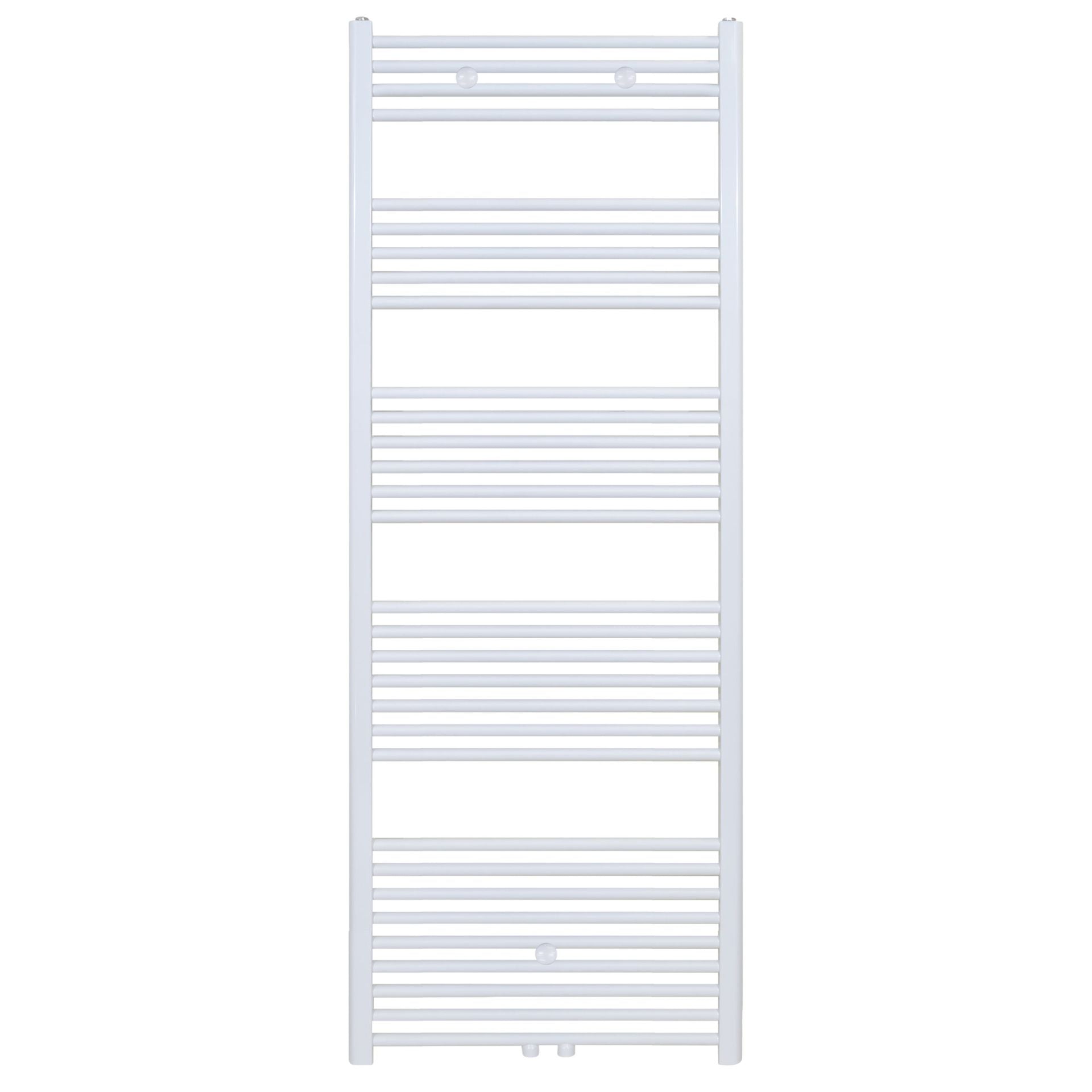 Handdoek Radiator Midden Aansluiting Wit 1800x600 944 Watt - Luxurysanitair