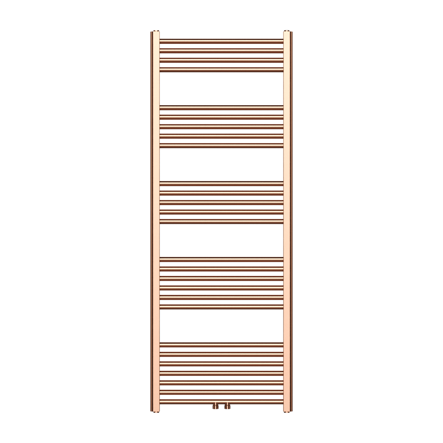 Belrad Handdoekdroger Links/Rechts Middenaansluiting 557 Watt - 1600x600mm - Geborsteld Koper - Luxurysanitair