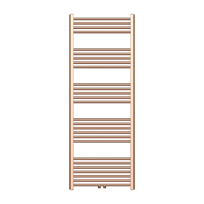 Belrad Handdoekdroger Links/Rechts Middenaansluiting 557 Watt - 1600x600mm - Geborsteld Koper - Luxurysanitair
