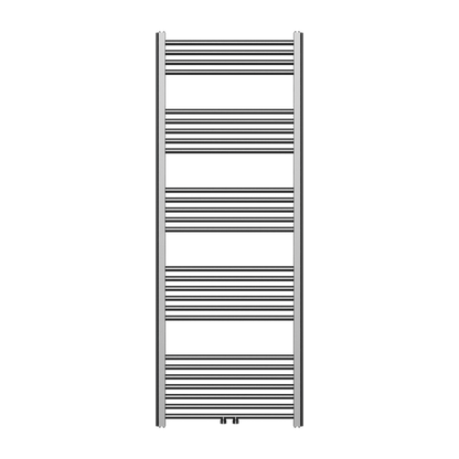 Belrad Handdoekdroger Links/Rechts Middenaansluiting 557 Watt - 1600x600mm - Gunmetal - Luxurysanitair