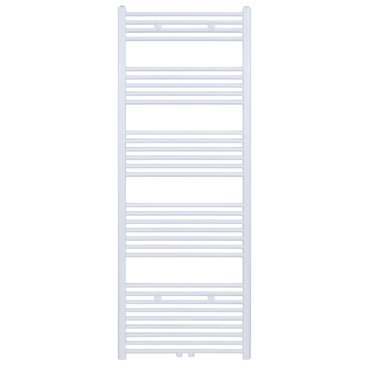 Handdoek Radiator Midden Aansluiting Mat Wit Geborsteld 1800x600 944 Watt