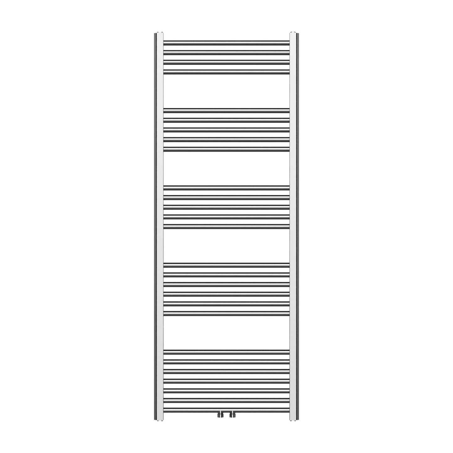 Belrad Handdoekdroger Links/Rechts Middenaansluiting 414 Watt - 1200x600mm - Geborsteld RVS - Luxurysanitair