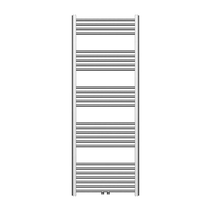 Belrad Handdoekdroger Links/Rechts Middenaansluiting 414 Watt - 1200x600mm - Geborsteld RVS - Luxurysanitair