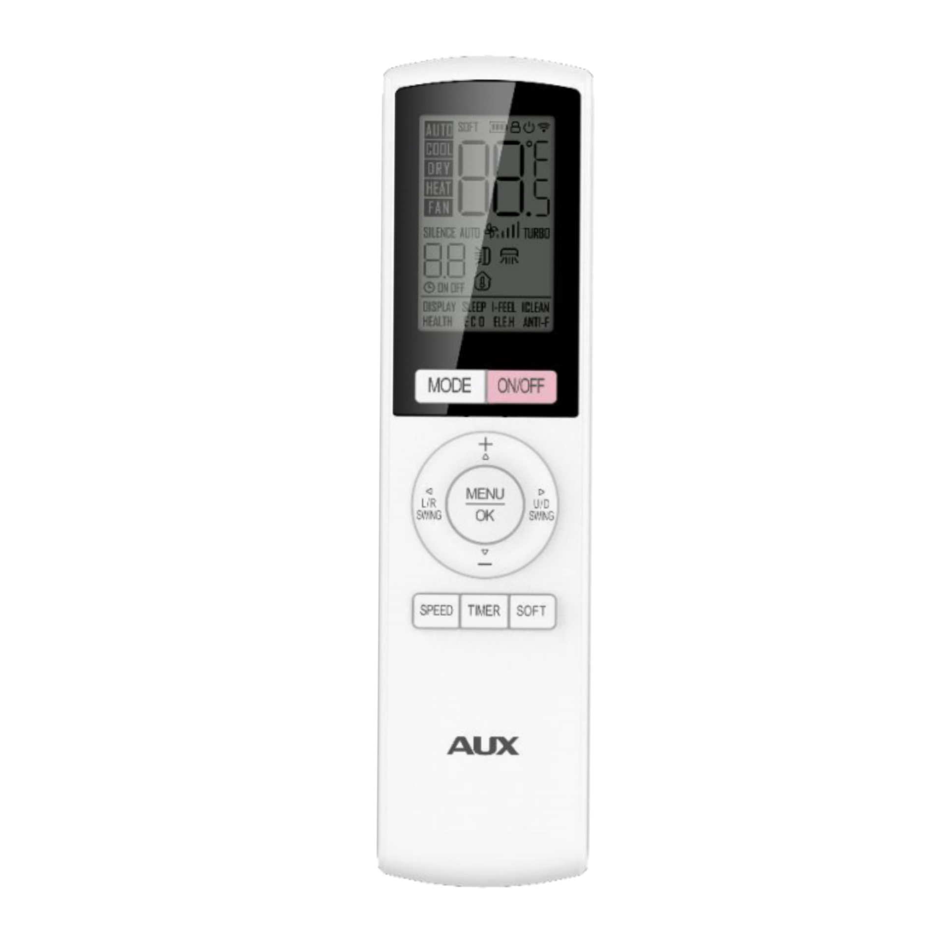 Aux Multi Split Airconditioner Binnenunit - 7000BTU - 2KW - Wit - R32 - Koelen en Verwarmen - Luxurysanitair