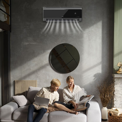 Aux Multi Split Airco Binnenunit Koelen en Verwarmen Wifi - 12000BTU - 3,5KW - Luxurysanitair