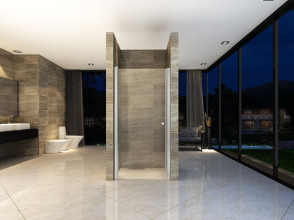 Aloni Douchedeur in Nis 6mm 97x101x190cm - Luxurysanitair