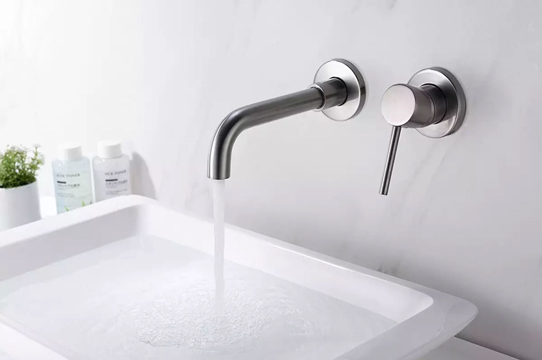 Aloni Inbouw Wastafelmengkraan - Luxurysanitair