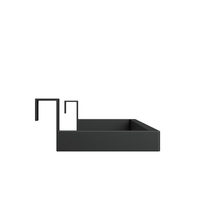 Creavit D10 Handdoekhouder Voor Combinatie Met Wastafelonderkast - Luxurysanitair