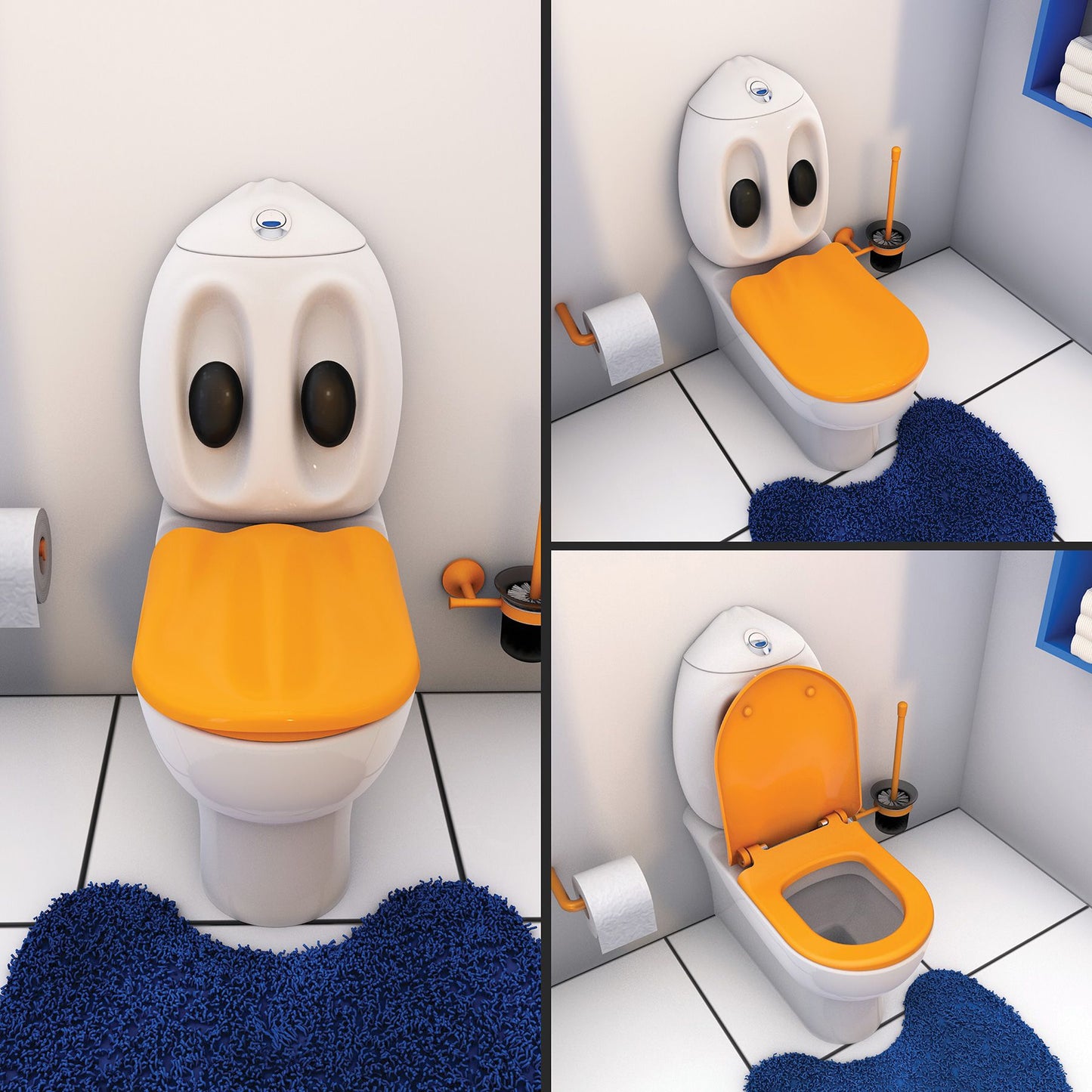 Creavit Ducky Reservoir Voor Kinderen - Luxurysanitair