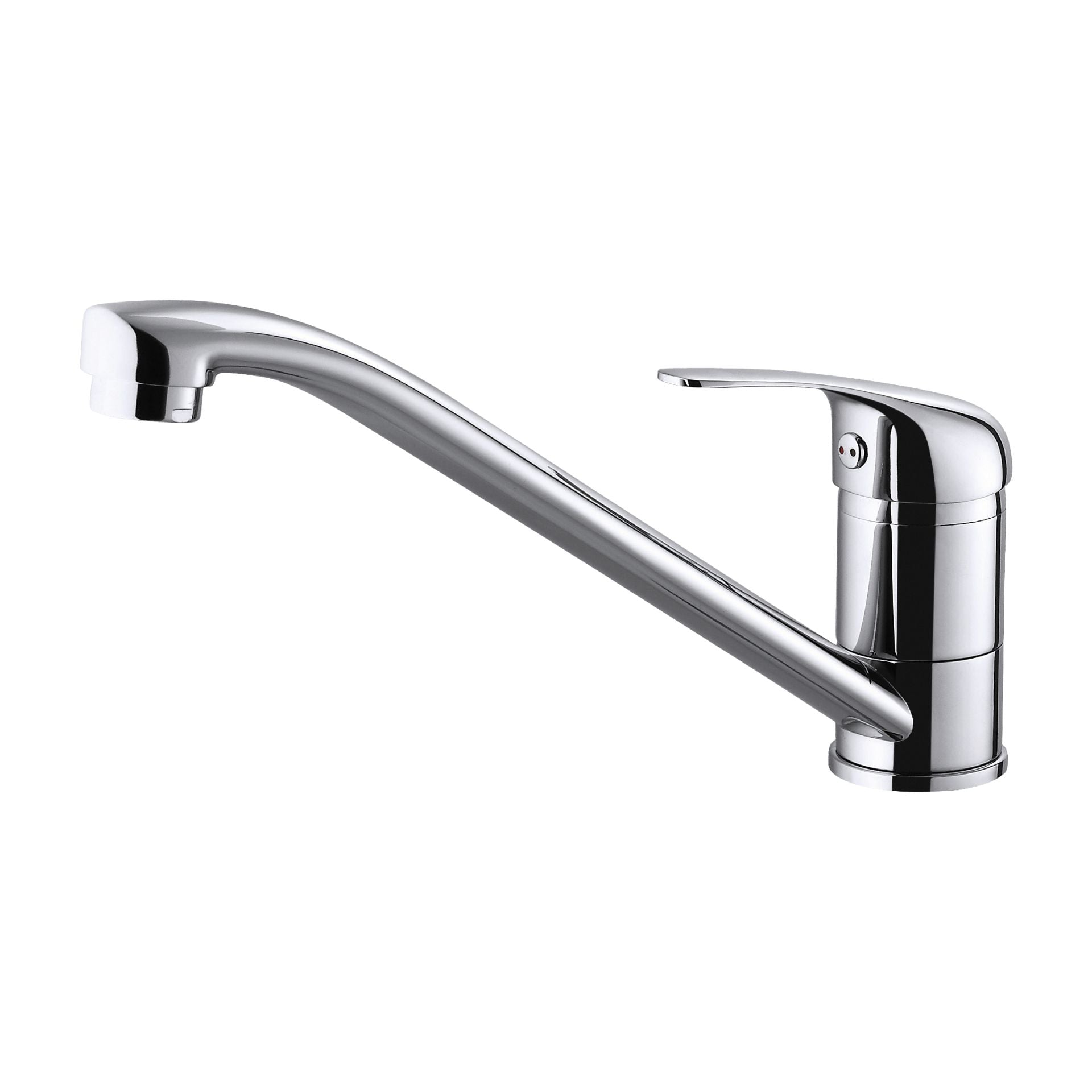 Aloni Pure Keukenmengkraan Draaibare Uitloop - Chroom - Luxurysanitair