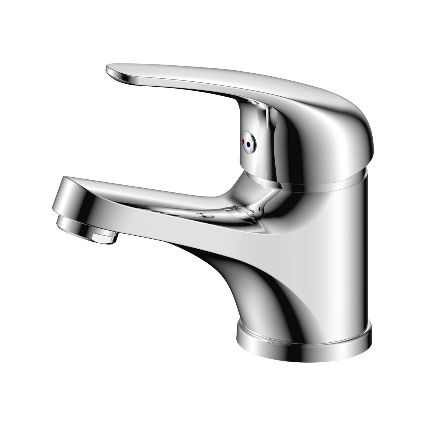 Aloni Pure Wastafelemengkraan - Chroom - Luxurysanitair